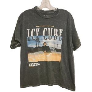 Ice Cube | It Was A Good Day Novelty Tie-Dye Cotton T-Shirt (Size Large)
